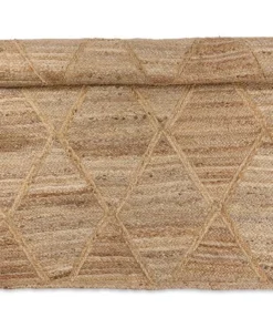 Nkuku Chaprala Braided Hemp Rug