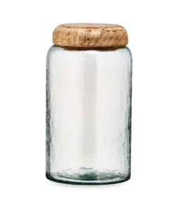 Nkuku Charal Storage Jar - Clear