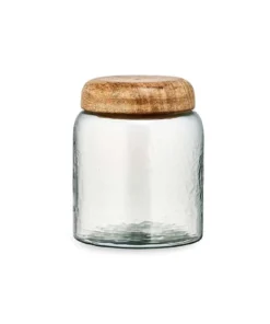 Nkuku Charal Storage Jar - Clear