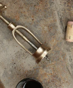 Nkuku Chiri Vintage Gold Corkscrew Table Accessories