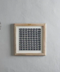 Nkuku Dabu Block Printed Semicircle