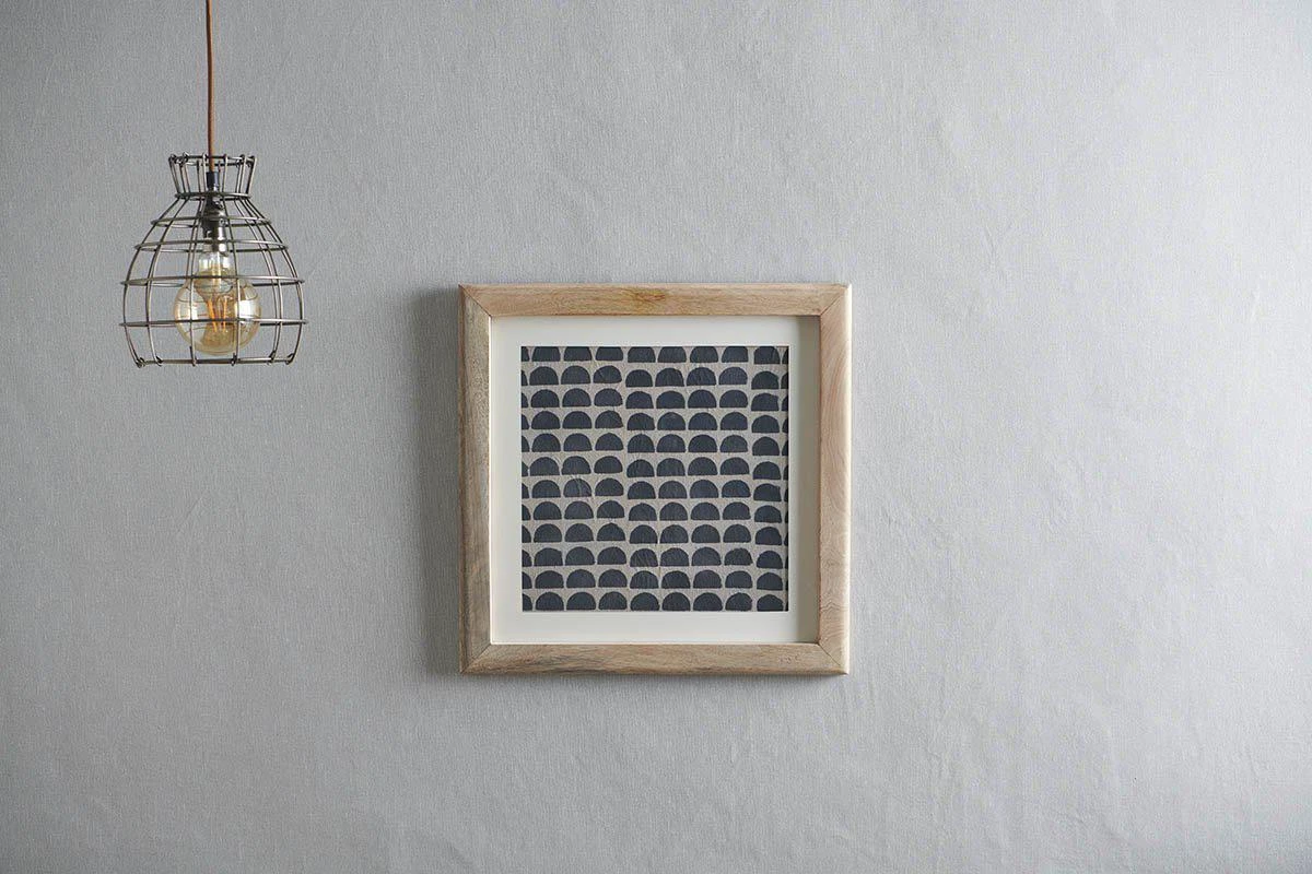 Nkuku Dabu Block Printed Semicircle 3 Nkuku Dabu Block Printed Semicircle