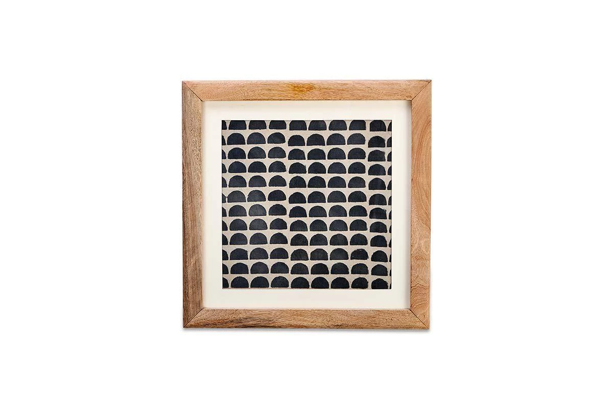 Nkuku Dabu Block Printed Semicircle 6 Nkuku Dabu Block Printed Semicircle