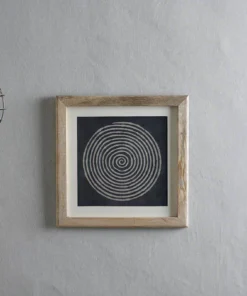 Nkuku Home Accessories Dabu Block Printed Spiral