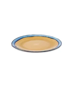 Nkuku Dakara Ceramic Serving Bowl - Mustard Sale