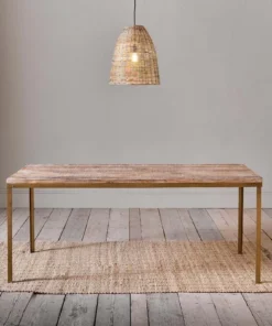 Nkuku Danali Mango Wood Dining Table Kitchen & Dining Room