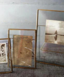 Nkuku Danta Antique Brass Frame