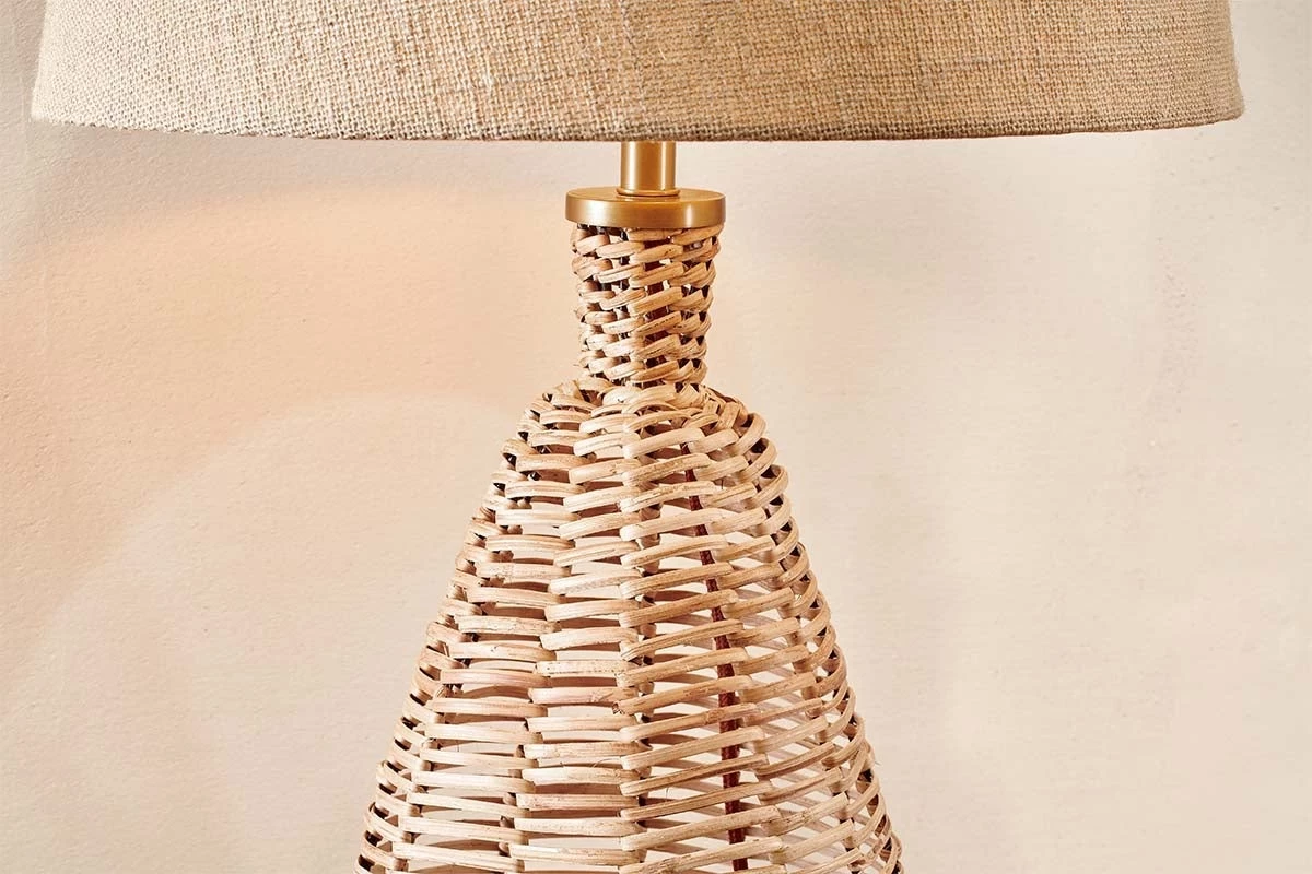 Nkuku Darma Wicker Lamp - Large Tall 4 Nkuku Darma Wicker Lamp - Large Tall