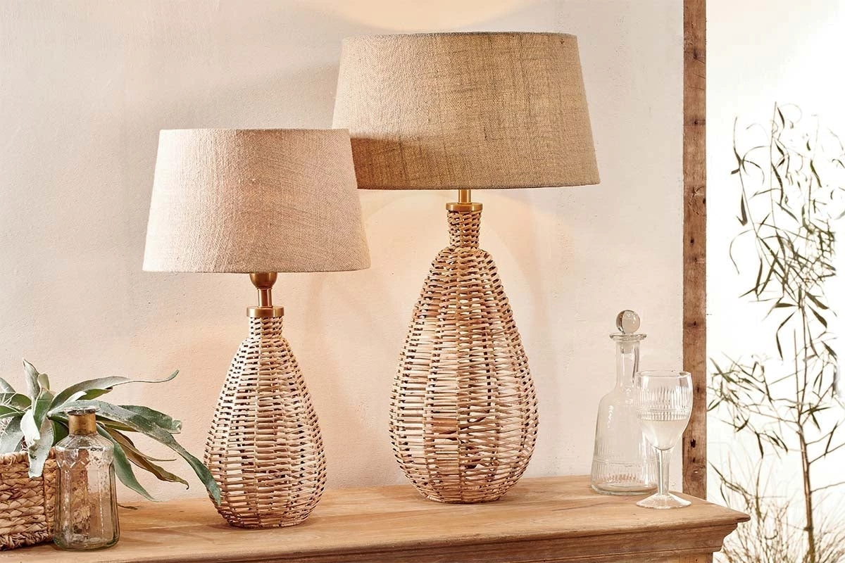 Nkuku Darma Wicker Lamp - Large Tall 6 Nkuku Darma Wicker Lamp - Large Tall