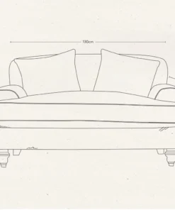 Nkuku Deni Love Seat Living Room