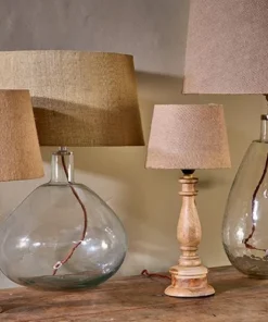 Nkuku Living Room Dia Jute Lampshade - Natural