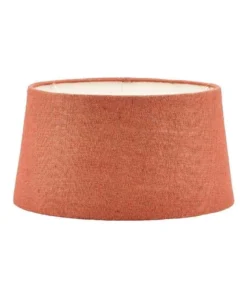 Nkuku Dia Jute Lampshade - Rust Living Room