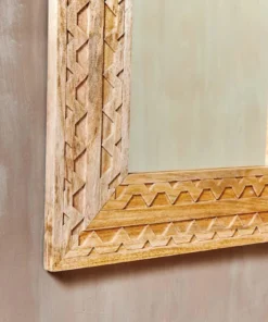 Nkuku Dudi Mango Wood Mirror