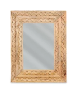 Nkuku Dudi Mango Wood Mirror