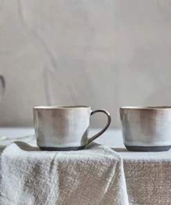 Nkuku Edo Small Mug - Slate (Set Of 2)