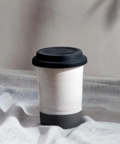 Nkuku Tableware Edo Travel Mug - Slate