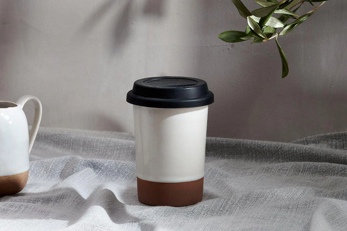 Nkuku Tableware Edo Travel Mug - Terracotta 3 Nkuku Tableware Edo Travel Mug - Terracotta