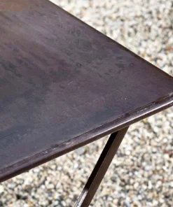 Nkuku Ekete Iron Bistro Table - Large Garden Furniture 9 Nkuku Ekete Iron Bistro Table - Large Garden Furniture