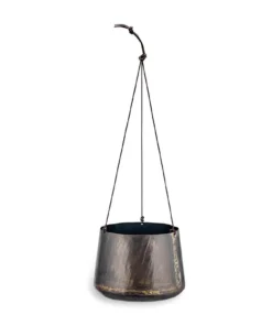 Nkuku Endo Reclaimed Iron Hanging Planter 13 Nkuku Endo Reclaimed Iron Hanging Planter