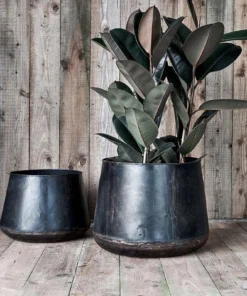 Nkuku Endo Reclaimed Iron Planter Home Accessories