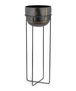 Nkuku Home Accessories Endo Reclaimed Iron Planter Stand