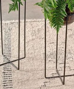 Nkuku Home Accessories Endo Reclaimed Iron Planter Stand