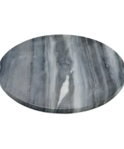 Nkuku Table Accessories Esa Marble Table Mat - Grey