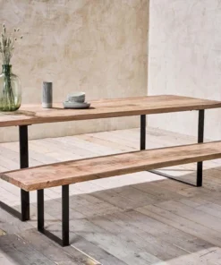 Nkuku Kitchen & Dining Room Fia Bench - 220cm