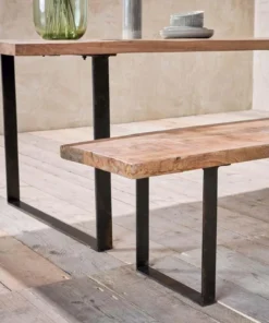 Nkuku Kitchen & Dining Room Fia Bench - 220cm