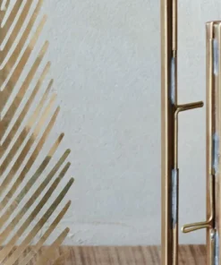 Nkuku Home Accessories Folded Danta Frame - Antique Brass