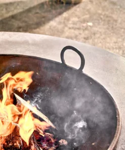 Nkuku Halali Kadai Fire Pit With Surround 10 Nkuku Halali Kadai Fire Pit With Surround