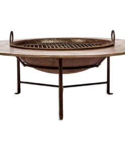 Nkuku Halali Kadai Fire Pit With Surround 12 Nkuku Halali Kadai Fire Pit With Surround