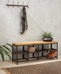 Nkuku Hasa Industrial Storage Bench
