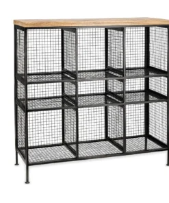 Nkuku Hallway & Bootroom Hasa Open Shelf Unit