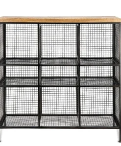 Nkuku Hallway & Bootroom Hasa Open Shelf Unit