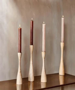 Nkuku Home Accessories Himba Mango Wood Candlestick 9 Nkuku Home Accessories Himba Mango Wood Candlestick