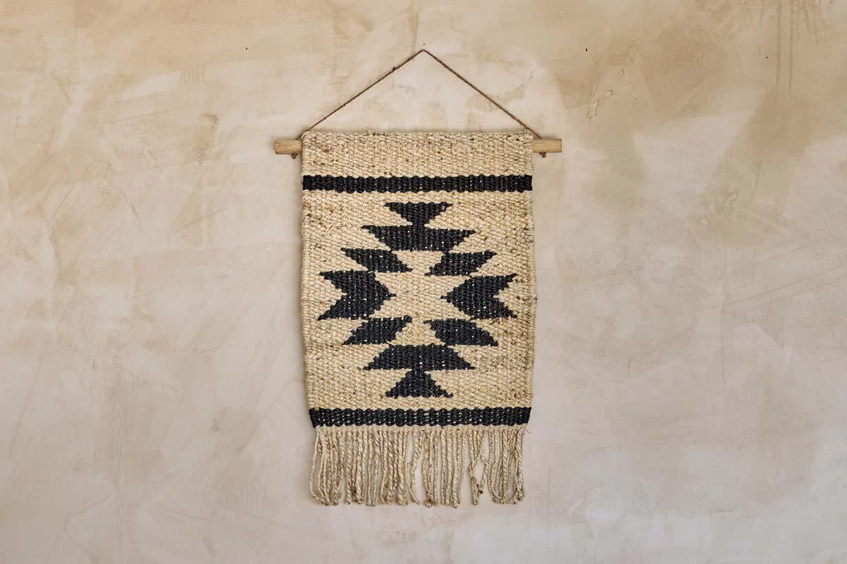 Nkuku Home Accessories Hombi Hemp Wall Hanging - Aztec 3 Nkuku Home Accessories Hombi Hemp Wall Hanging - Aztec