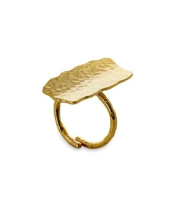 Nkuku Huron Hammered Ring Band Eco-Friendly Gifts