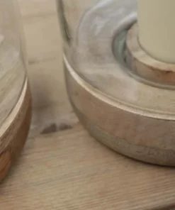 Nkuku Idha Hurricane Lantern - Tapered