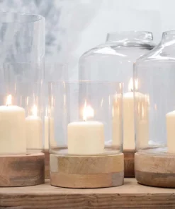 Nkuku Idha Hurricane Lantern - Tapered