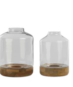 Nkuku Idha Hurricane Lantern - Tapered