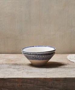 Nkuku Indigo Drop Dipping Bowl