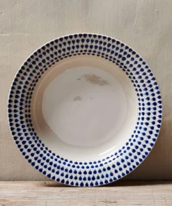 Nkuku Indigo Drop Pasta Bowl 11 Nkuku Indigo Drop Pasta Bowl