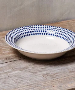 Nkuku Indigo Drop Pasta Bowl