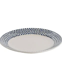 Nkuku Indigo Drop Plates