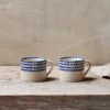 Nkuku Tableware Indigo Drop Small Mug (Set Of 2)