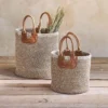 Nkuku Indra Coil Basket - Natural Soft Furnishings