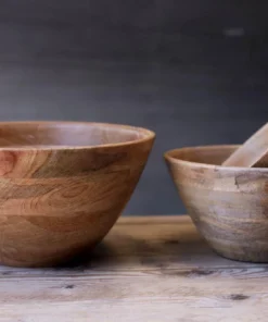 Nkuku Indus Wooden Bowl