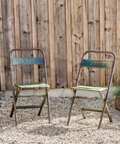 Nkuku Ishan Reclaimed Folding Chair