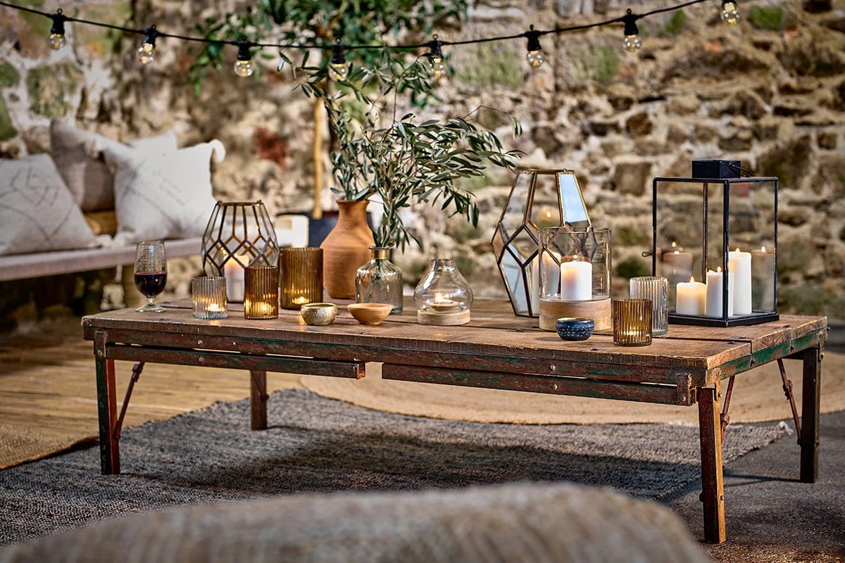 Nkuku Ishan Reclaimed Folding Dining & Coffee Table Living Room 6 Nkuku Ishan Reclaimed Folding Dining & Coffee Table Living Room